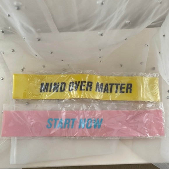 Motivational & inspirational rubber work out bands - Picture 4 of 6